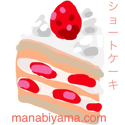 ”絵しりとり・ショートケーキ”